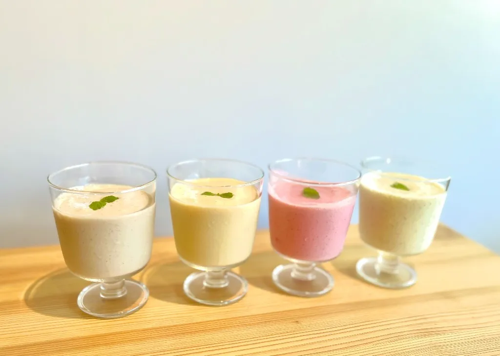 甘酒フルーツスムージー